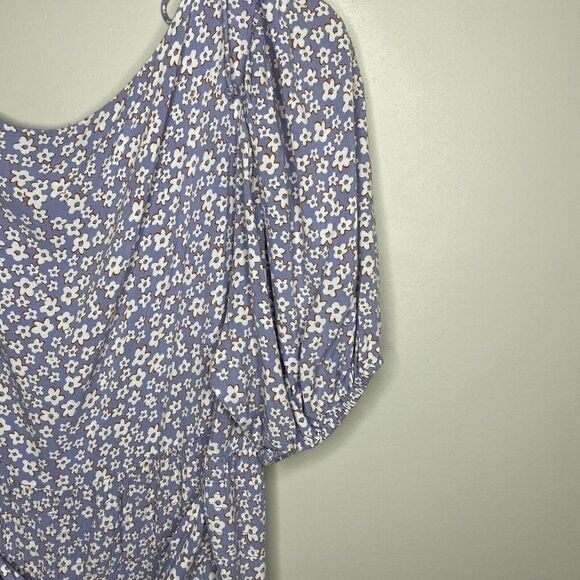 AUGUSTE The Label Jumpsuit Womens 10 Lavender Wide-Leg Juliette Scoop Neck - Picture 8 of 11